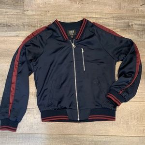 Silky Lightweight Bomber Jacket
